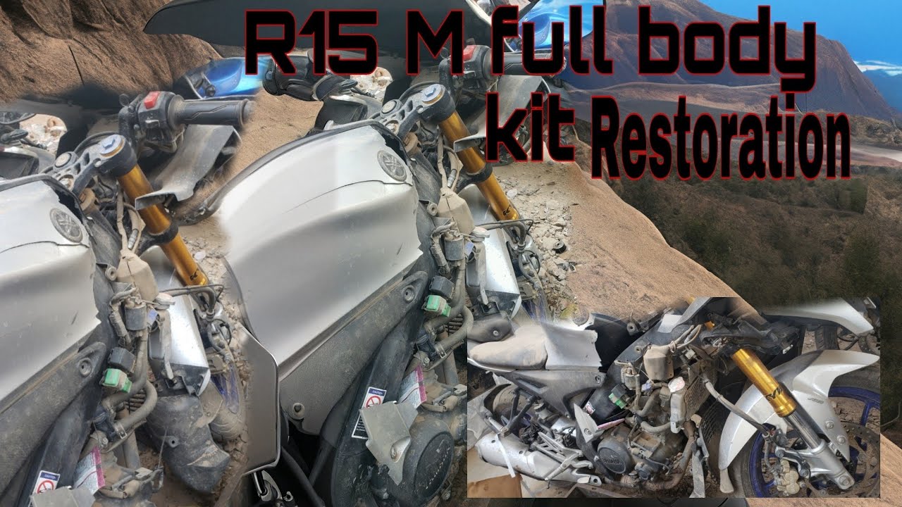 Yamaha  R15m  full restoration  😱✅ India mein sabse alag Ek new modification😊
