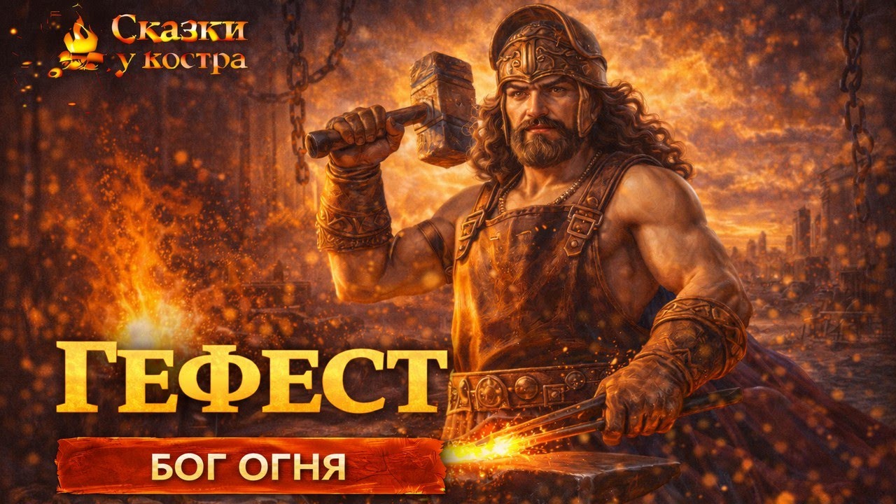 🔥 ГЕФЕСТ — бог, кующий судьбы в огне | Древнегреческий миф