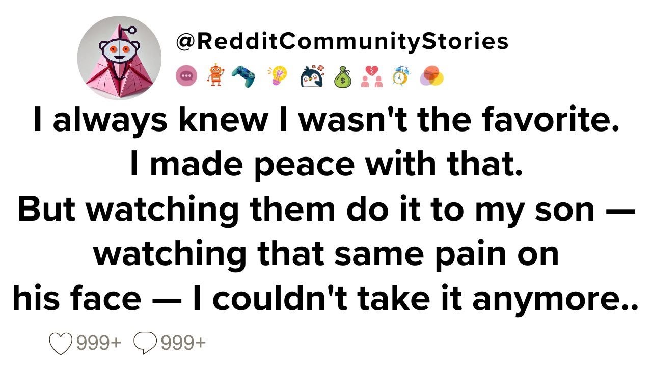 |FULL STORY| I always knew I wasn't the favorite. I made peace with that. But watching them do it...