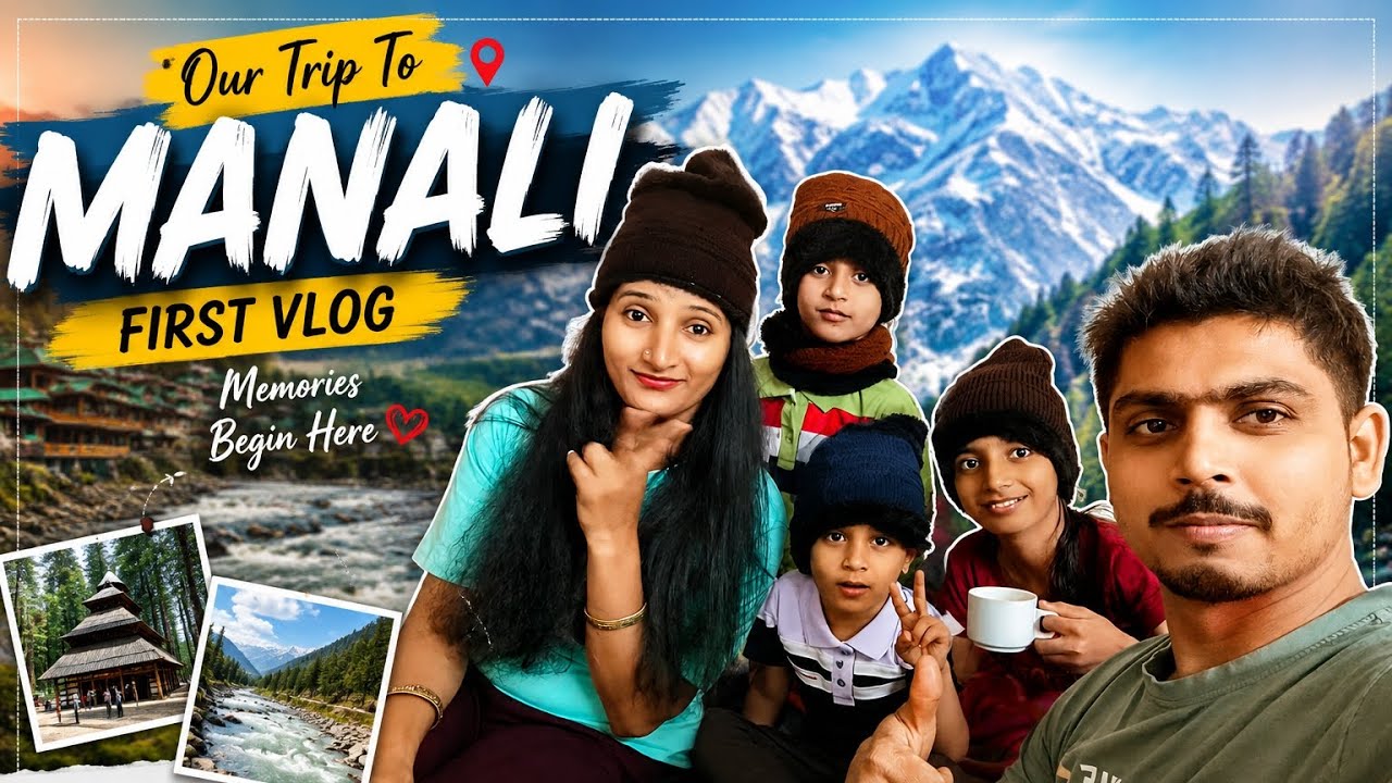 Mumbai to Manali Journey Complete ❤️ | Family Manali Trip Day 1 | Hotel Pine Grove