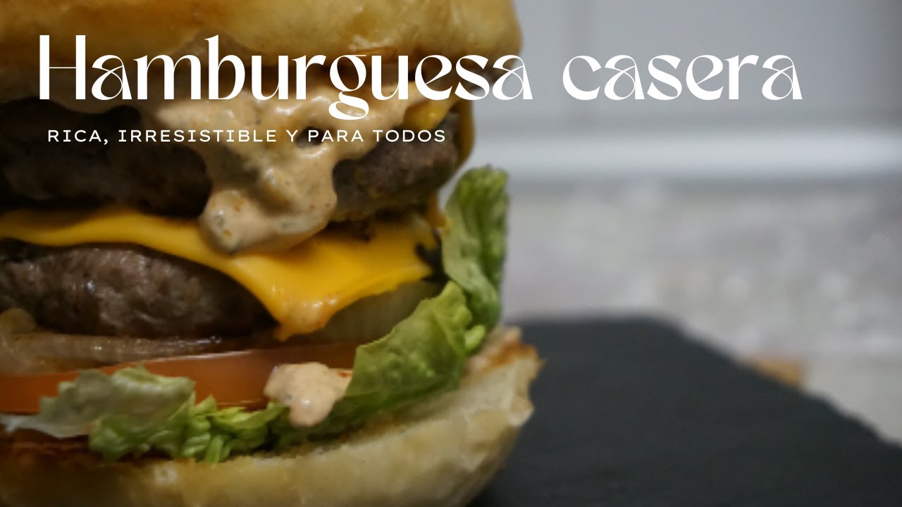 Hamburguesa Casera | Miel y Especias