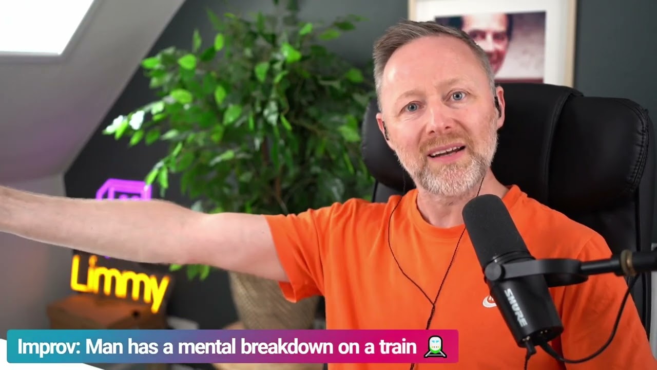 Limmy Improv: Man Has Mental Breakdown On A Train [2024-05-08]