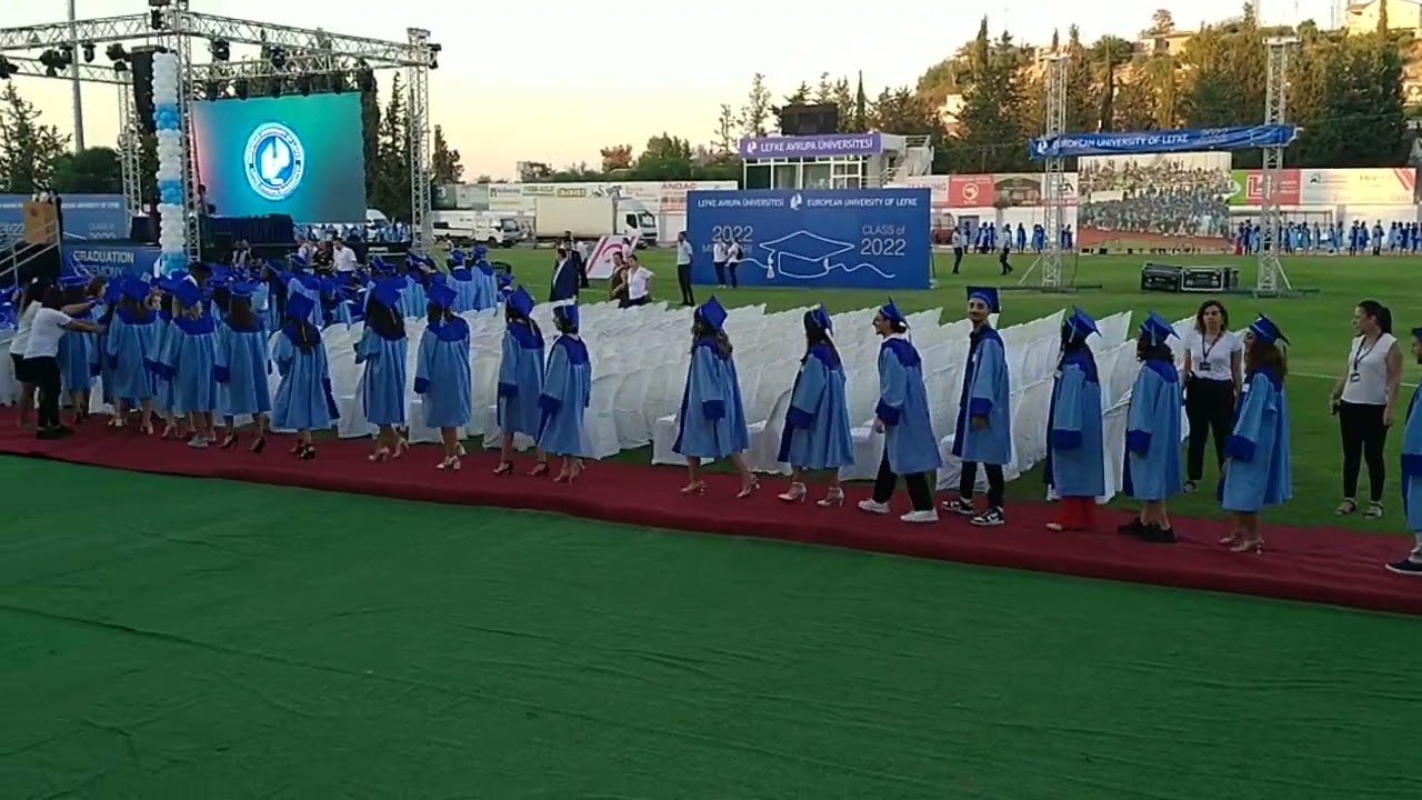 LEFKE AVRUPA ÜNİVERSİTESİ MEZUNİYET TÖRENİ 2022