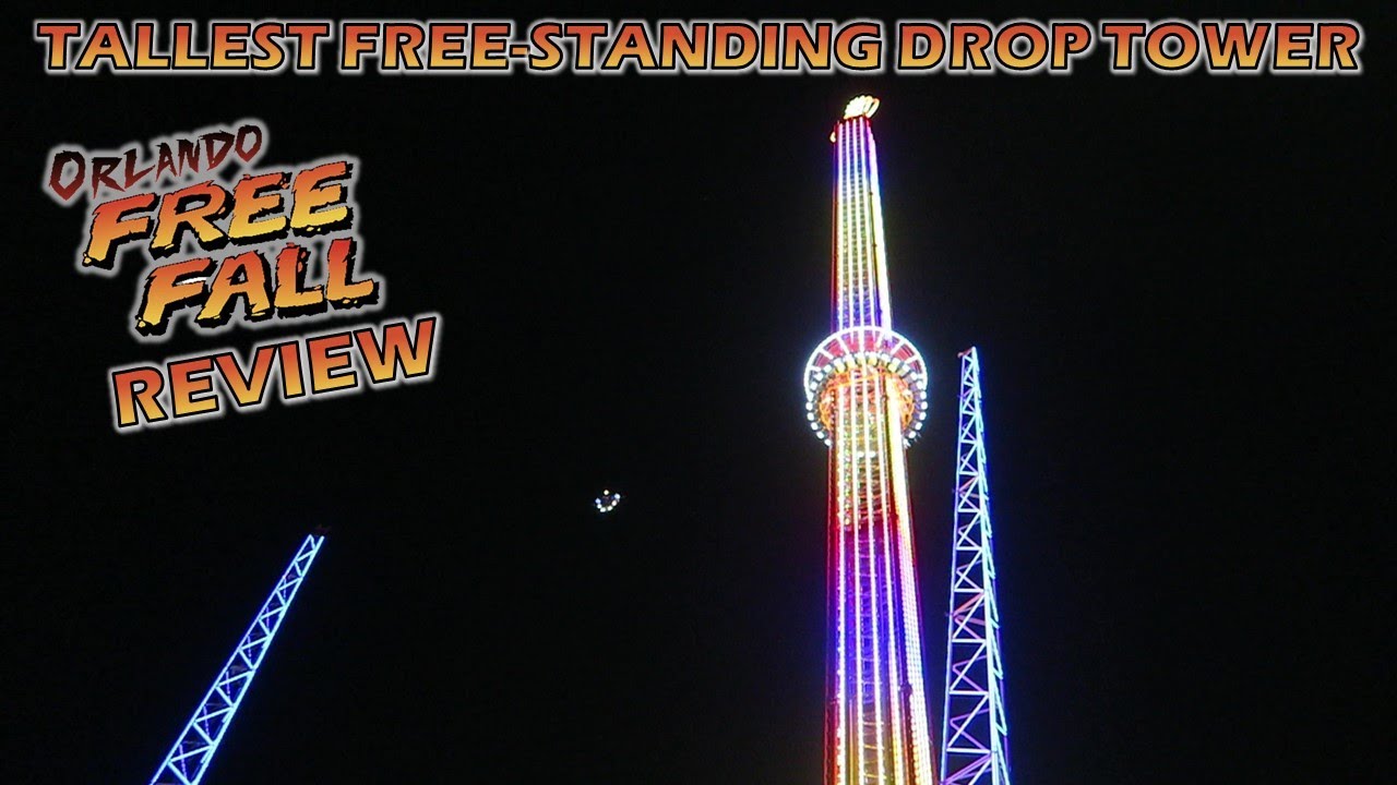 Orlando Free Fall Review, Icon Park Funtime Drop Tower | World's Tallest Free-Standing Drop Tower