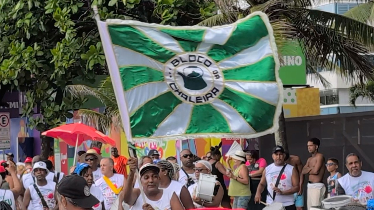 Bloco da Chaleira do Vidigal, Leblon, Rio de Janeiro