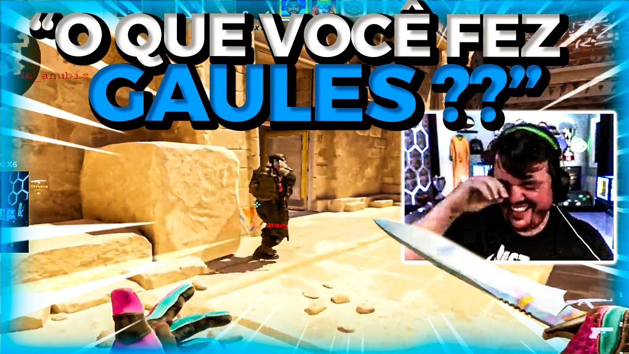AS PIORES JOGADAS QUE O GAULES JA FEZ NO CS!! (Momentos Engra&ccedil;ados)