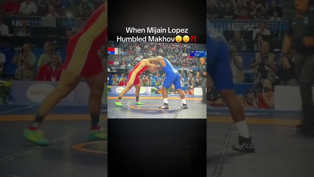When Mijain Lopez humbled Makhov 😮😮‼️