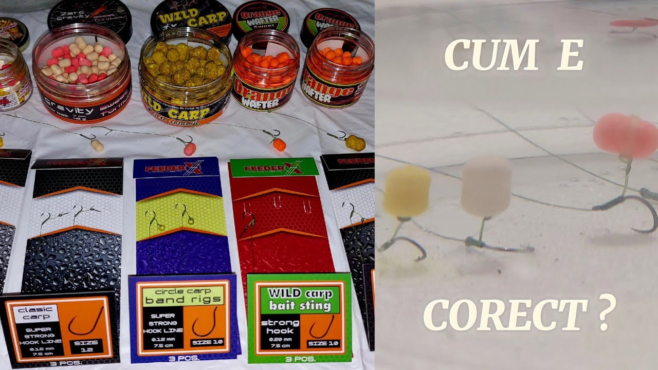 Cum echilibram ORICE MOMEALA cu ORICE CARLIG - Verificarea corecta in apa pe substrat a forfacului !