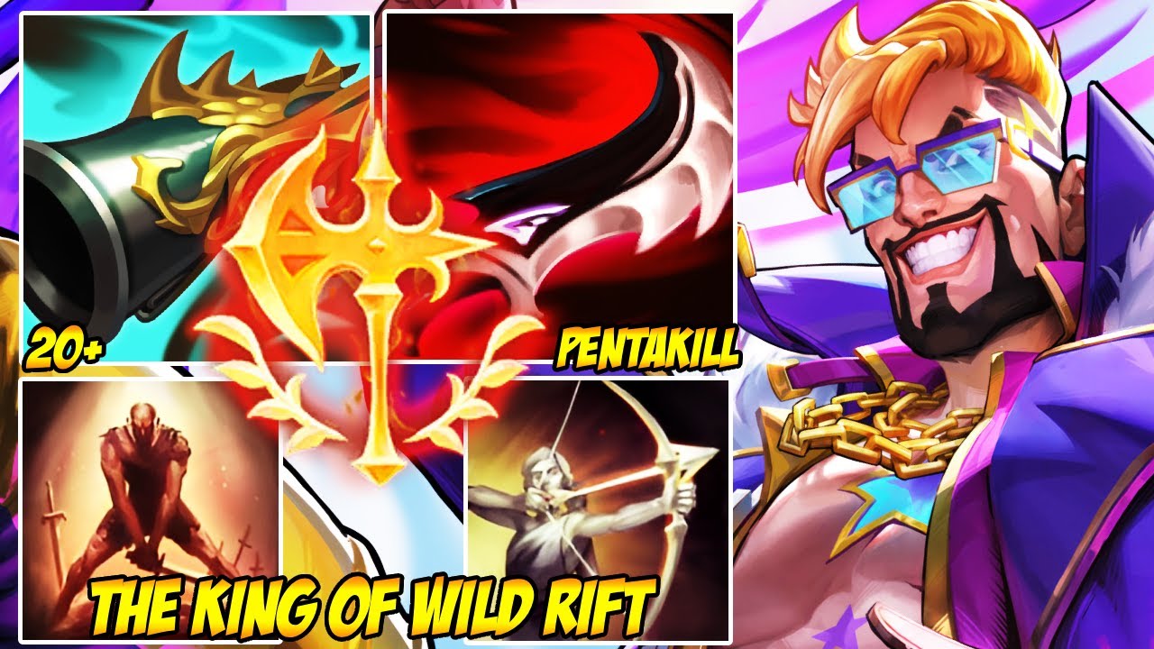 THE KING OF WILD RIFT WITH DRAVEN - HOW IS THIS BALANCED?! DRAVEN 2-SHOTS EVERYONE