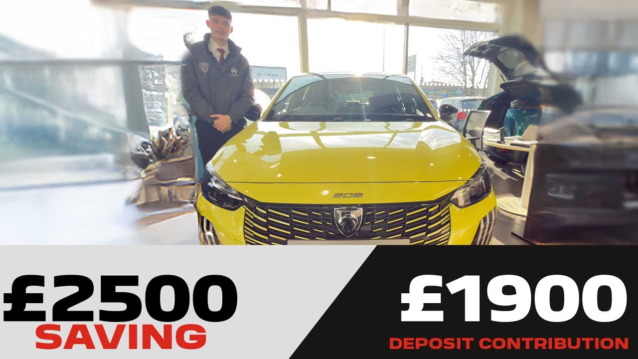 New Peugeot 208 GT Premium Manual in Agueda Yellow | In-Stock car offer