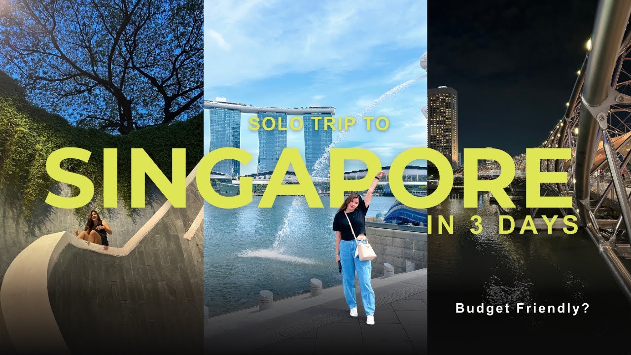 How to Spend 3 days in SINGAPORE | Travel Itinerary