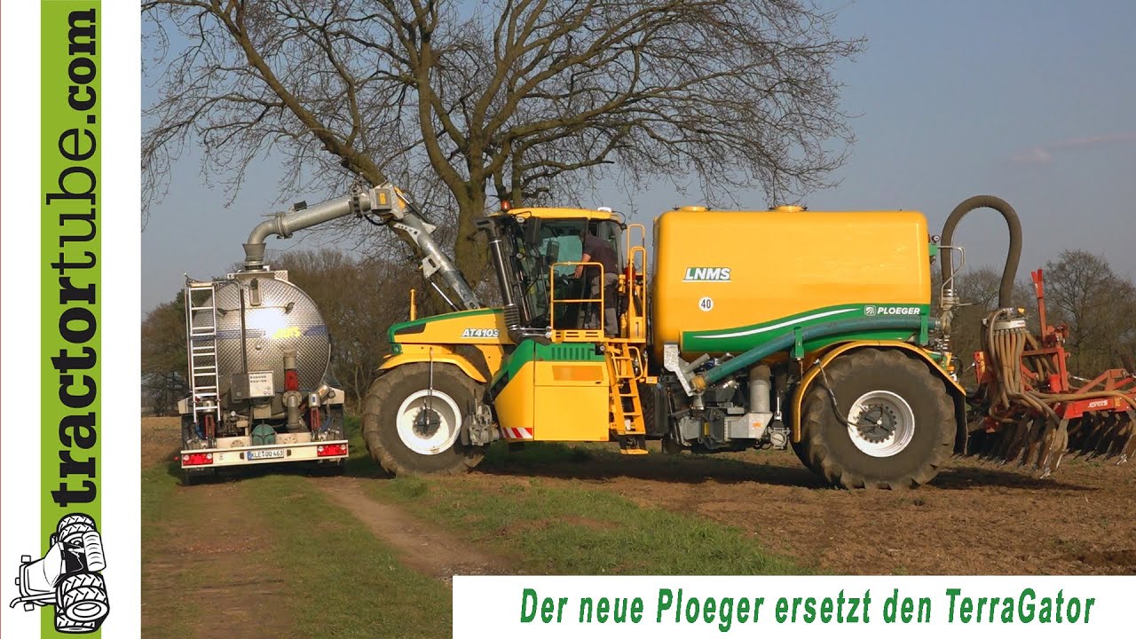 Neuer Ploeger LNMS AT 4103 beim AgrarService Köffer im Einsatz