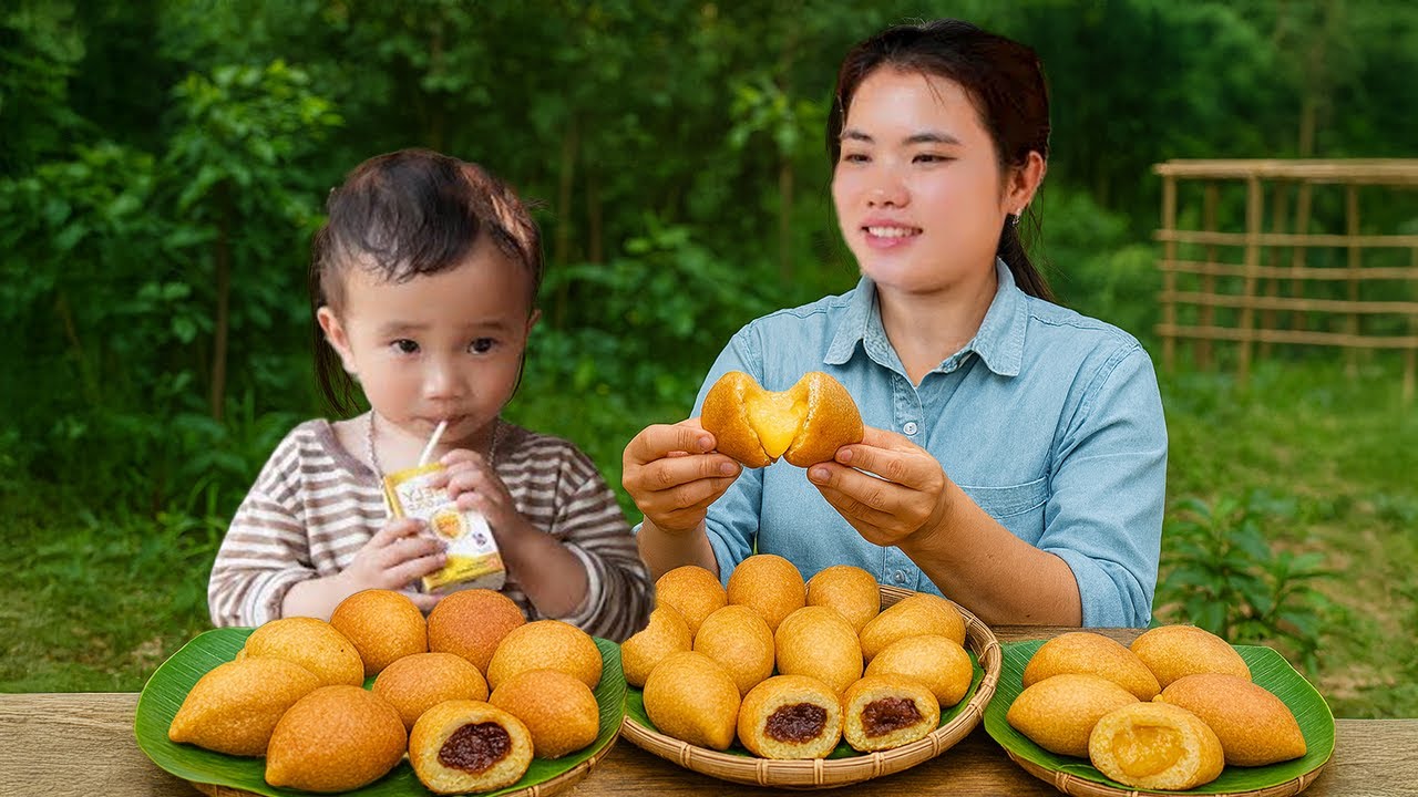 How to Make Donut Cake Cheese-Filled - Delicious and Fatty to Sell at the Market | Trieu Thi Thuy