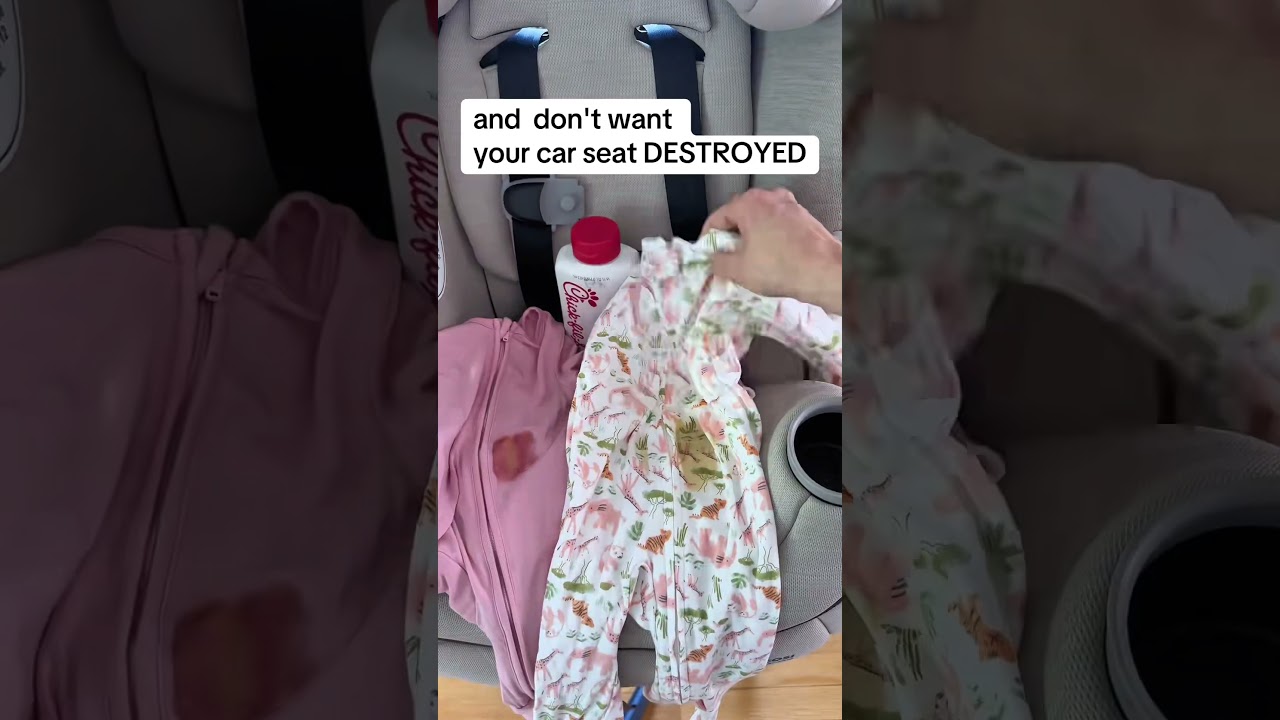 BlowoutBlocker Jams keep your car seat CLEAN - stop the mess so you only have to change the baby