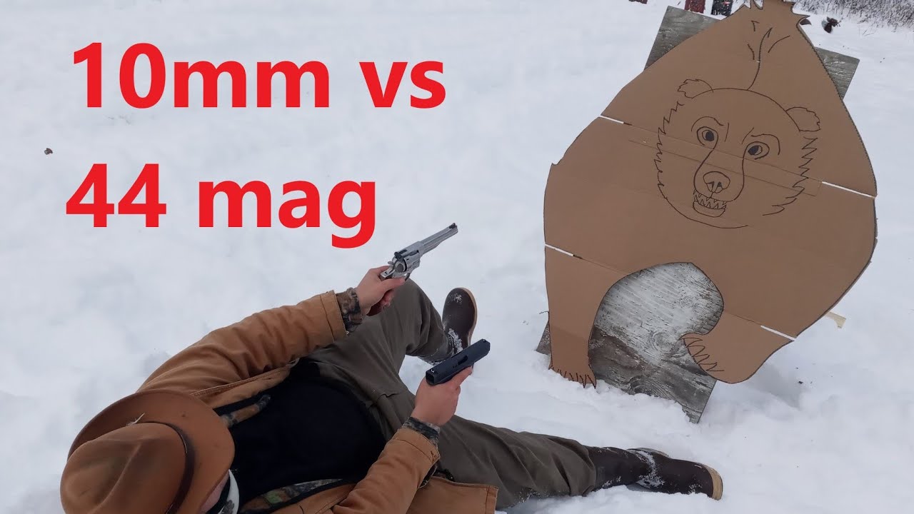 10 мм против 44-мм патронов для защиты от медведей