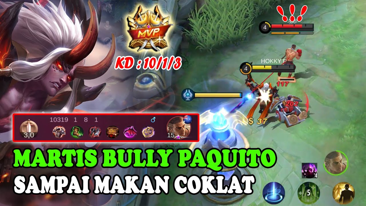 Build Martis Paling Sakit 2021, Kita Lock Paquito Sampai Makan Coklat | Gameplay Martis Terbaru
