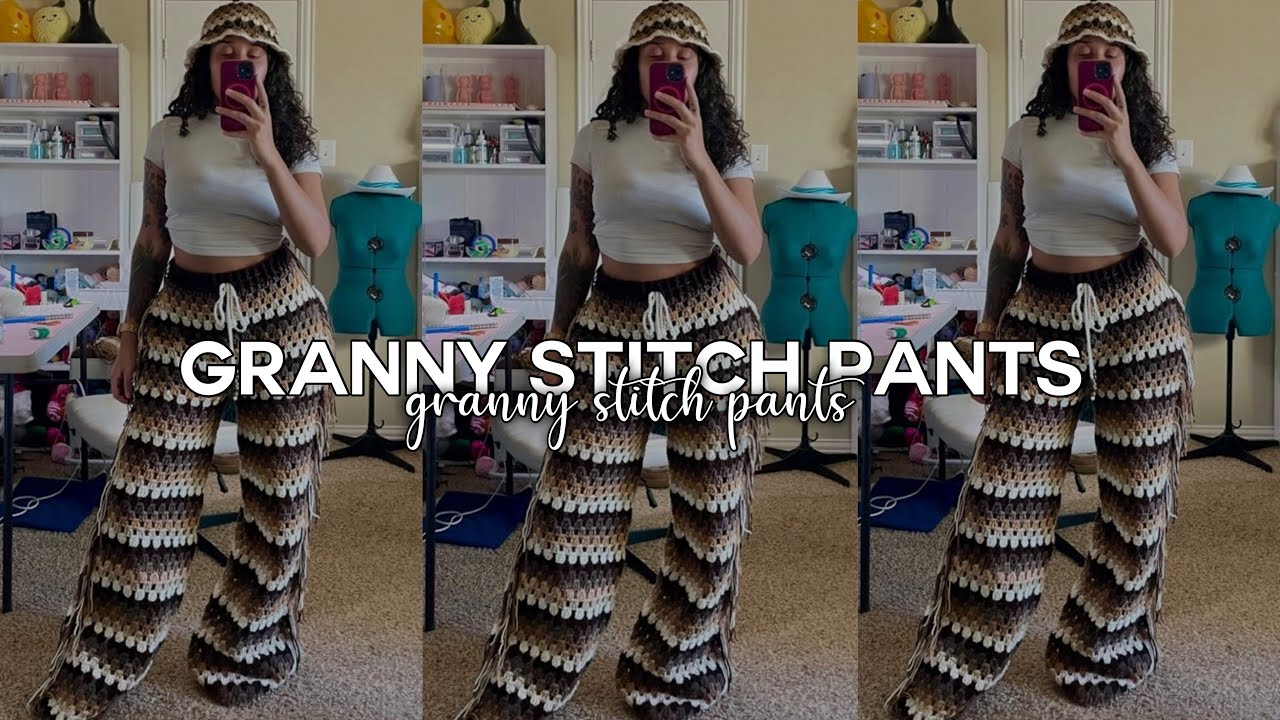Штаны «бабушкины швы» | бесшовные и без шитья! — DayannasCreations