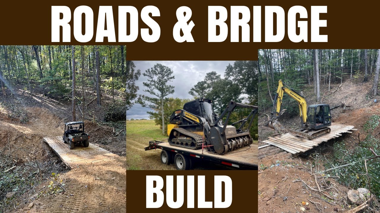 Road & Bridge Building on the farm