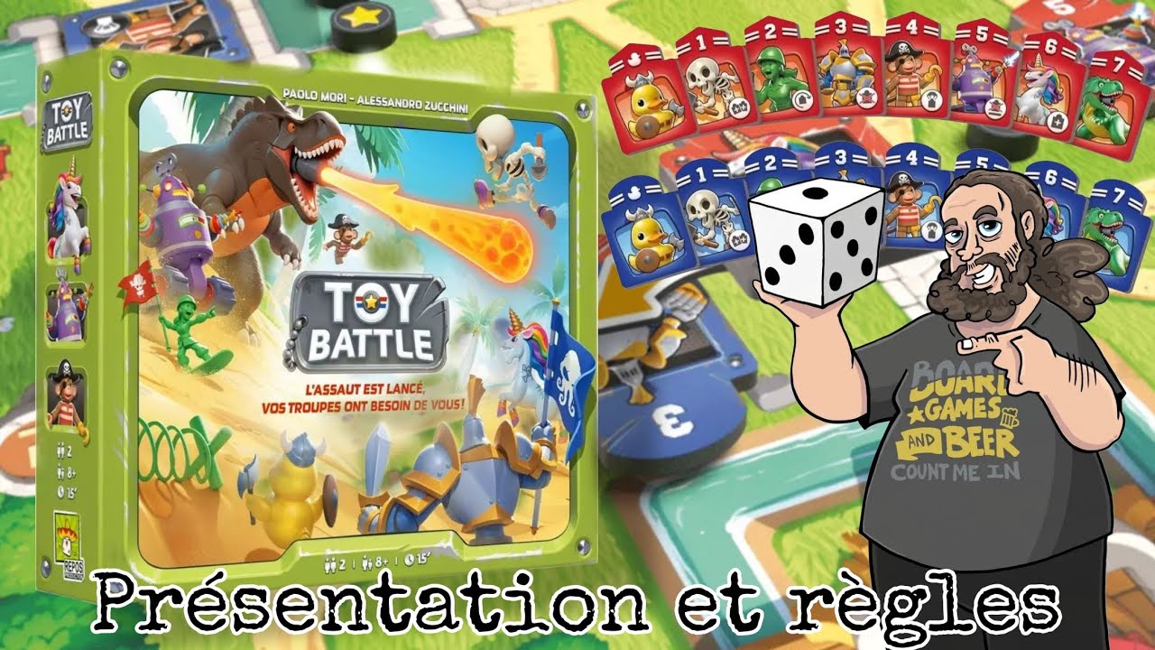 La Toile des Jeux - Toy Battle le jeu ( Présentation et règles) #jeu #jeux #game #games