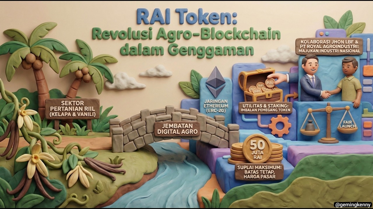 Rai token, spekulasi atau inovasi❓🤔 #crypto #kelapa #vanilla #pertanian #agro #blockchain #ethereum