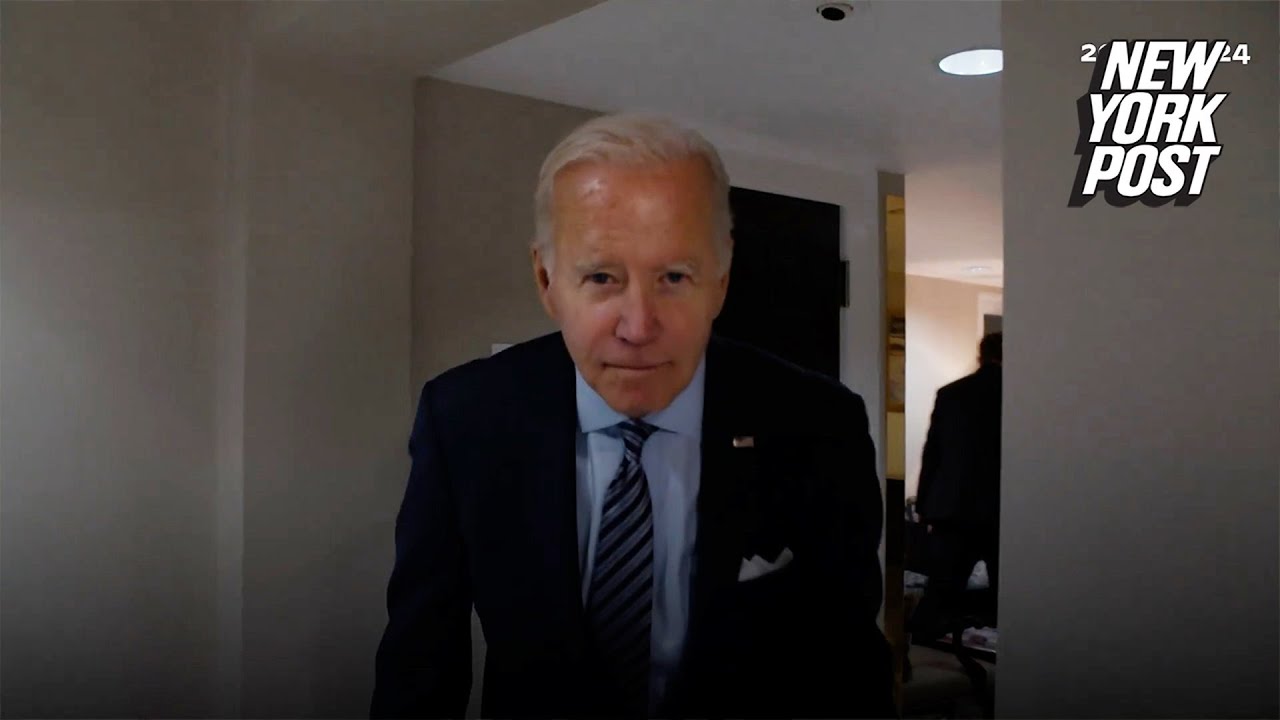 Biden orders milkshakes in bizarre behind-the-scenes video of final days in White House