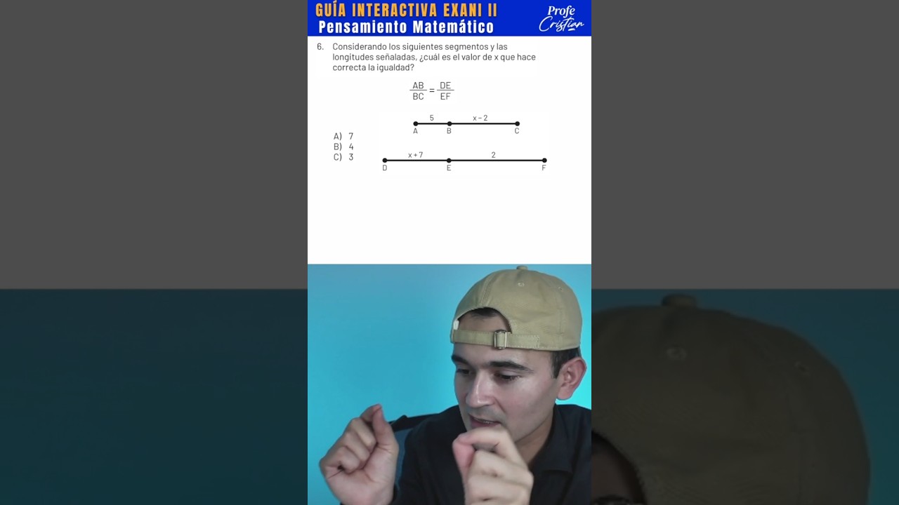 Preguntas de razones y proporciones salen much&iacute;simo en el examen Exani II. Te muestro un ejemplo📚