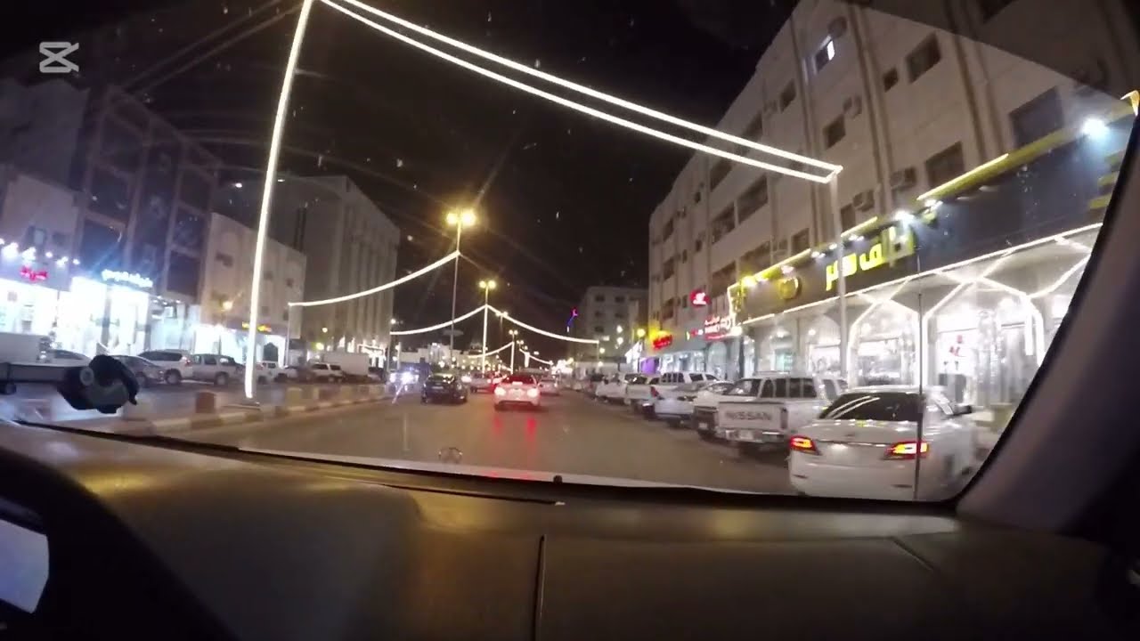 جولة مسائية في مدينة الخرج الجميلة السعودية