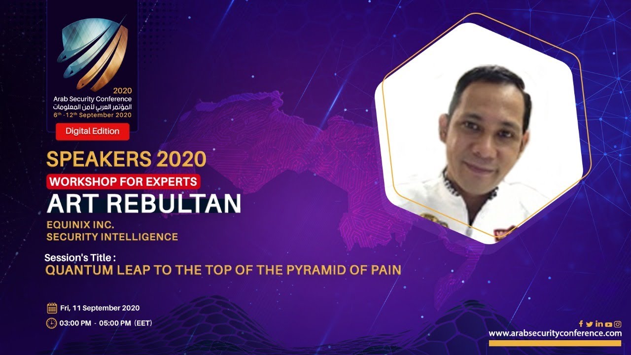 ASC2020 - Quantum Leap to the Top of the Pyramid of Pain - Art Rebultan