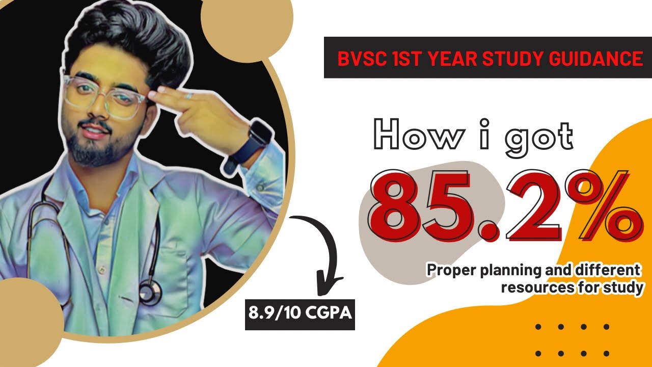 How to study in BVSc 1st year | BVSc online lectures | BVSc study guidance