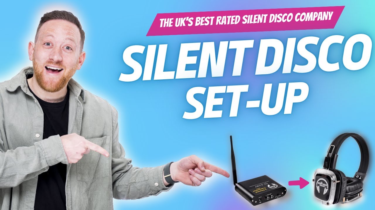 Silent Disco Dry Hire Set-up - The Silent Disco Company