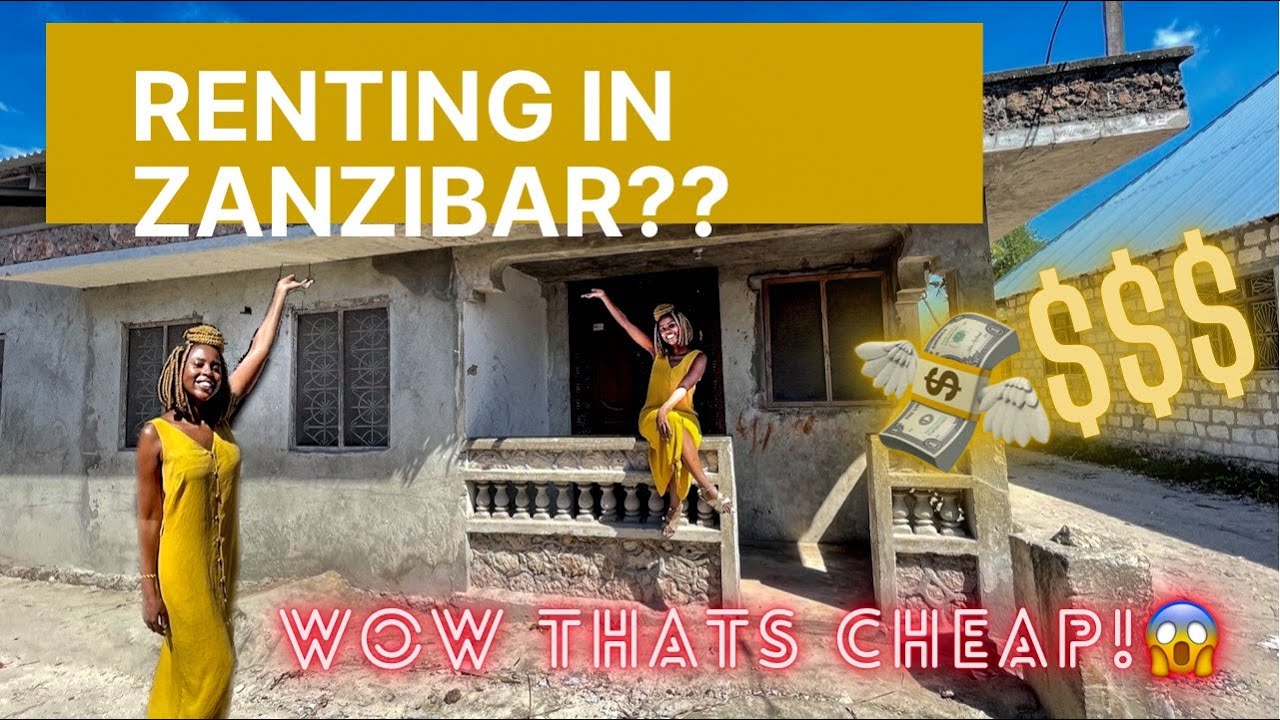 Renting in Zanzibar | Welcome to my village home tour vlog | theAfroTraveller