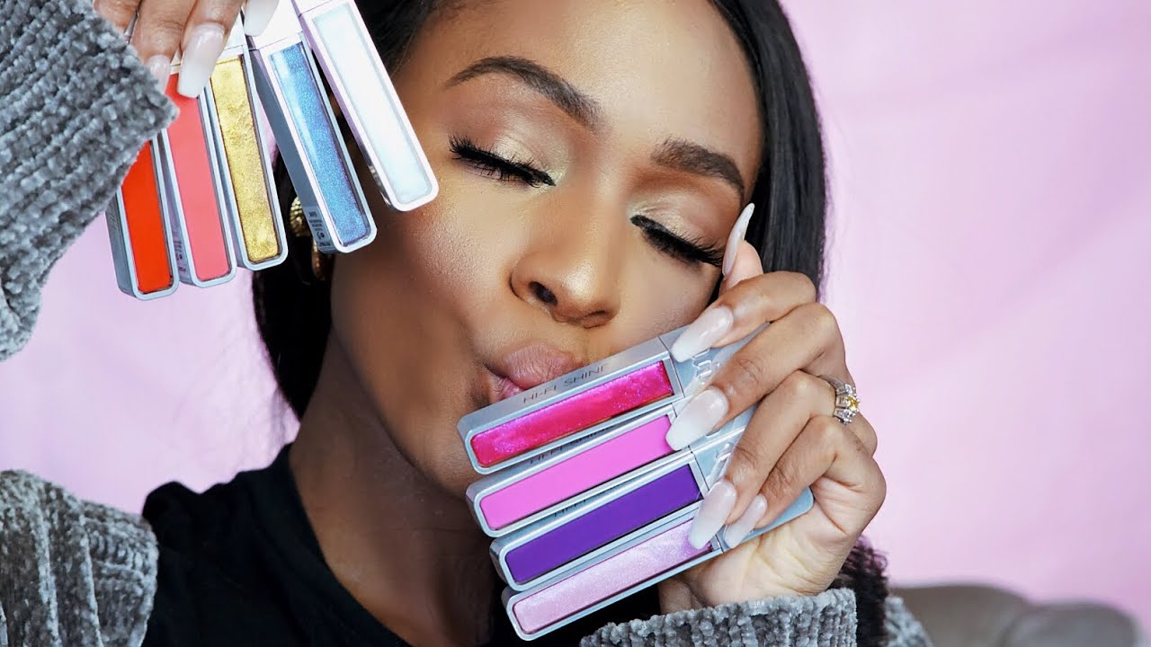 URBAN DECAY HI-FI SHINE Ultra Cushion Gloss Swatches ▸ VICKYLOGAN