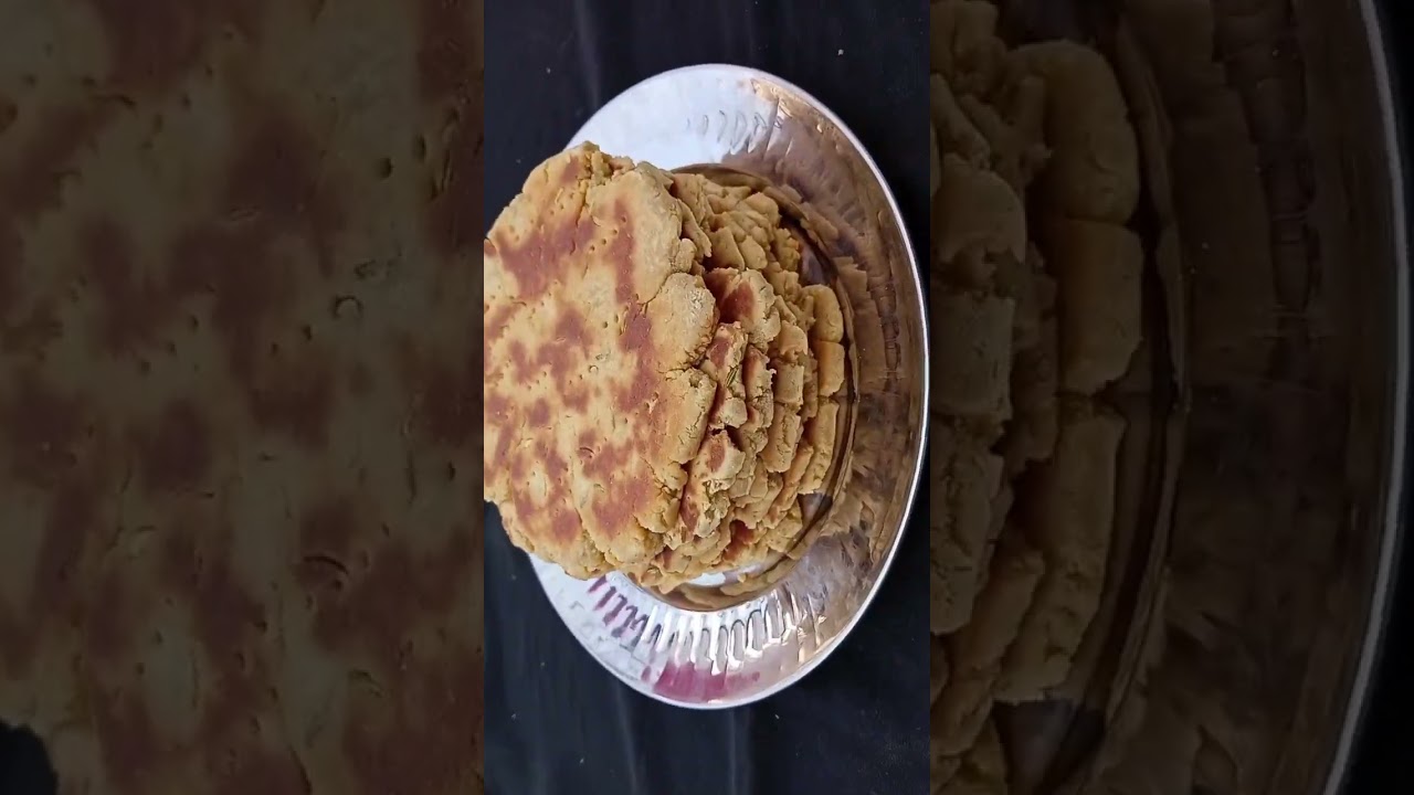 Mithi roti☺️ #shorts #ytshorts #trending #famous #shortfeed #mithiroti #indianfood #snacks #feed