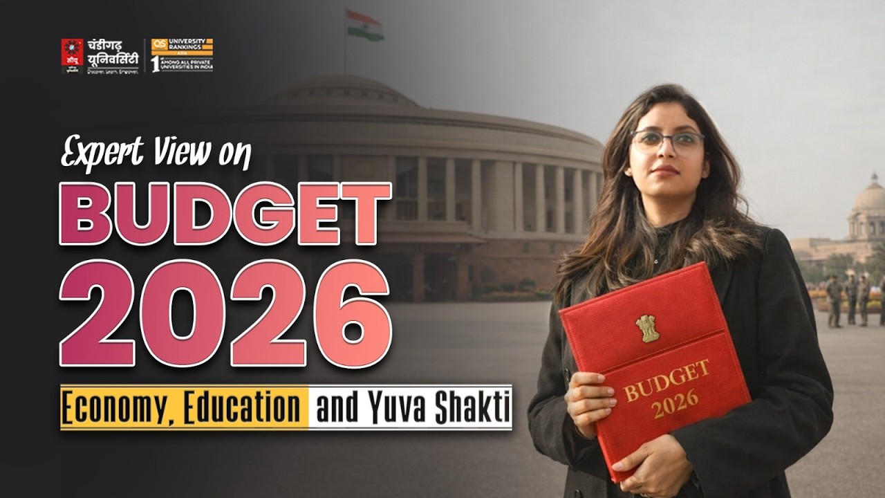 Chandigarh University Finance Expert View on Budget 2026 | Nirmala Sitharaman | Union Budget
