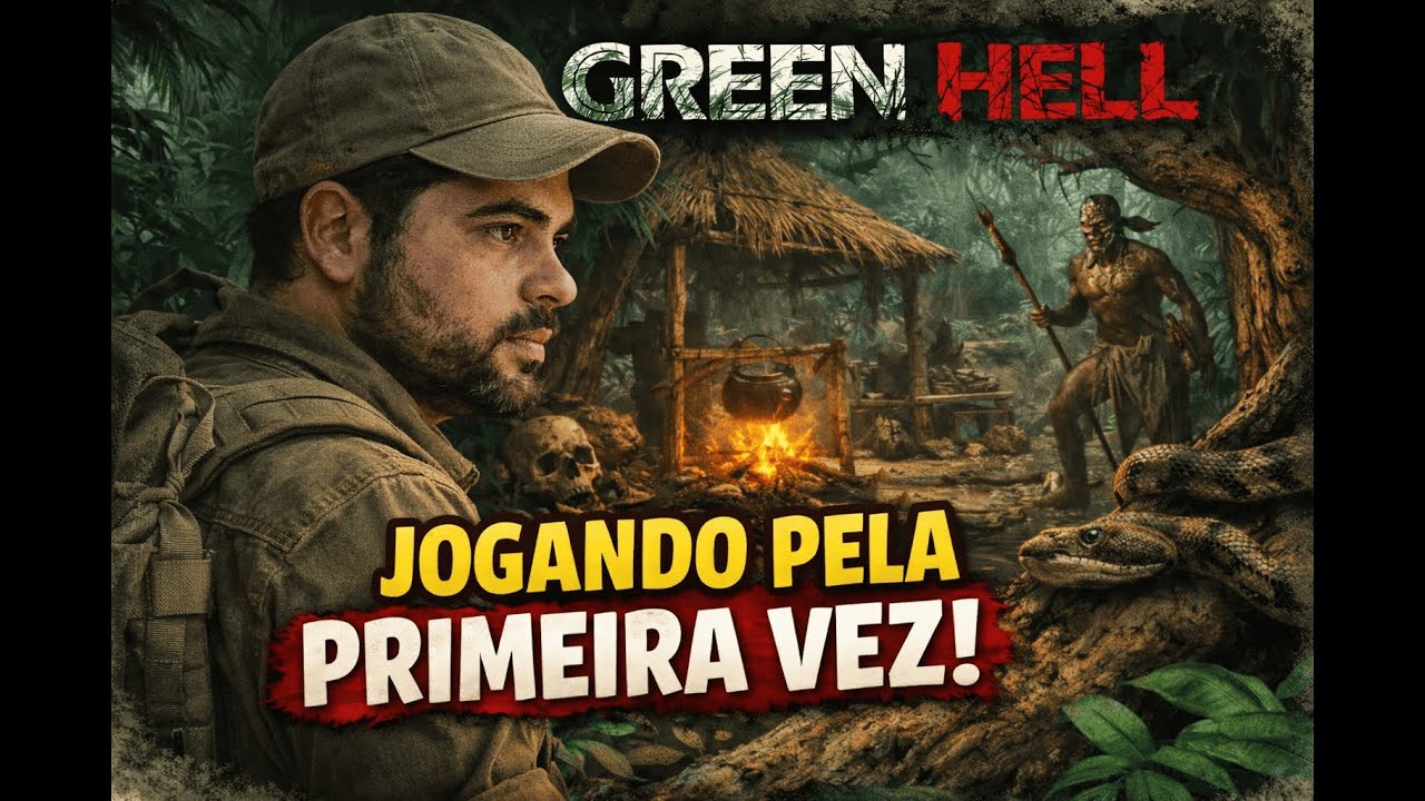 Jogando Green Hell pela primeira vez #greenhell