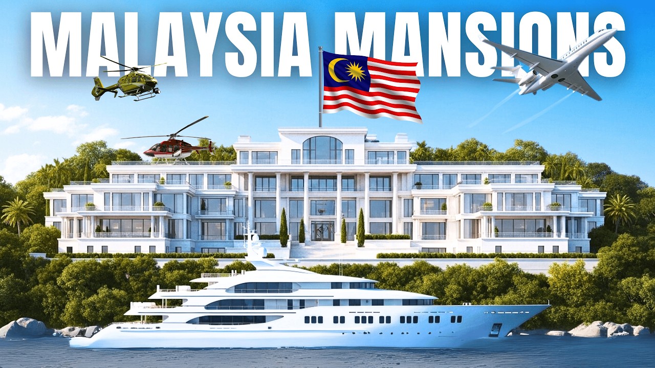 Malaysia's BILLIONAIRE Mansions ARE NEXT LEVEL 🤯