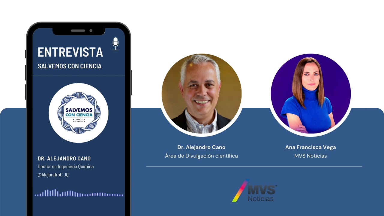 Dr. A. Cano con A. Francisca Vega: Medidores CO2 la inversión inteligente para locales y negocios.