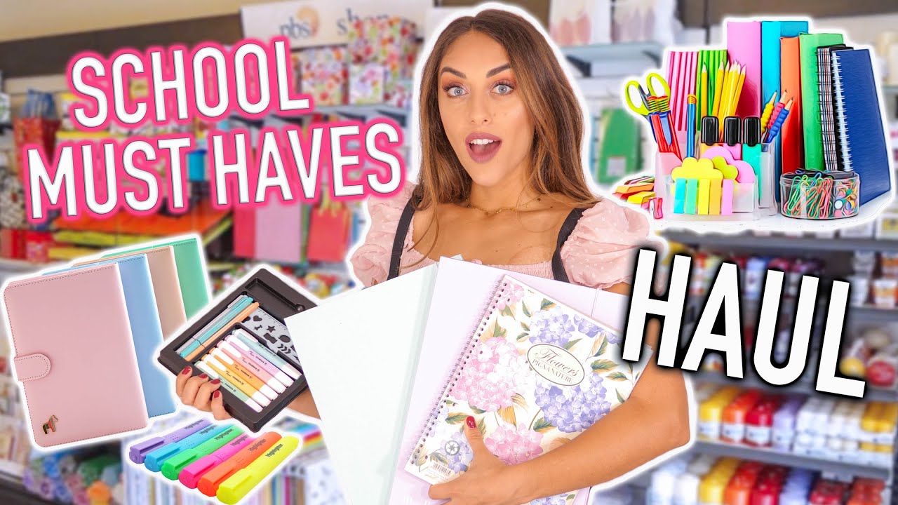 HAUL SCHOOL SUPPLIES 2020 || CARTOLERIA E ORGANIZZAZIONE