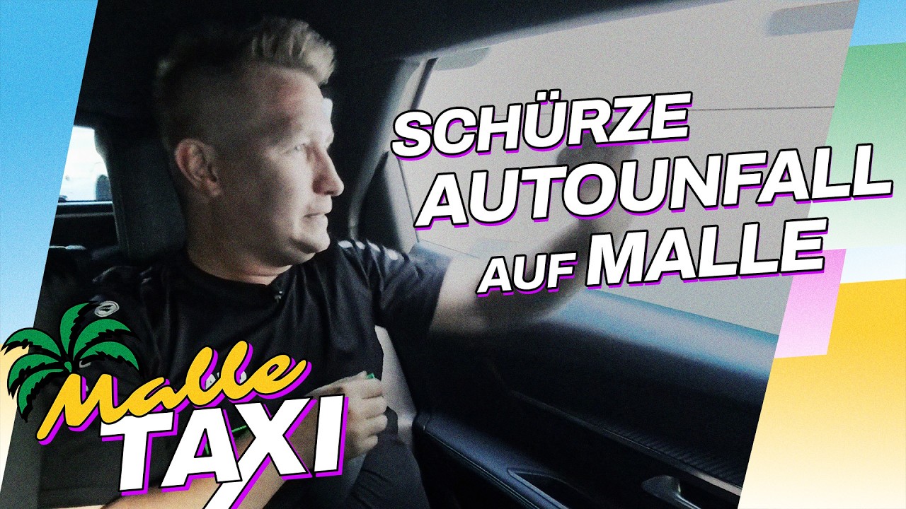 Schürze verursacht (fast) einen Autounfall auf Malle?! 😱 | Malle Taxi