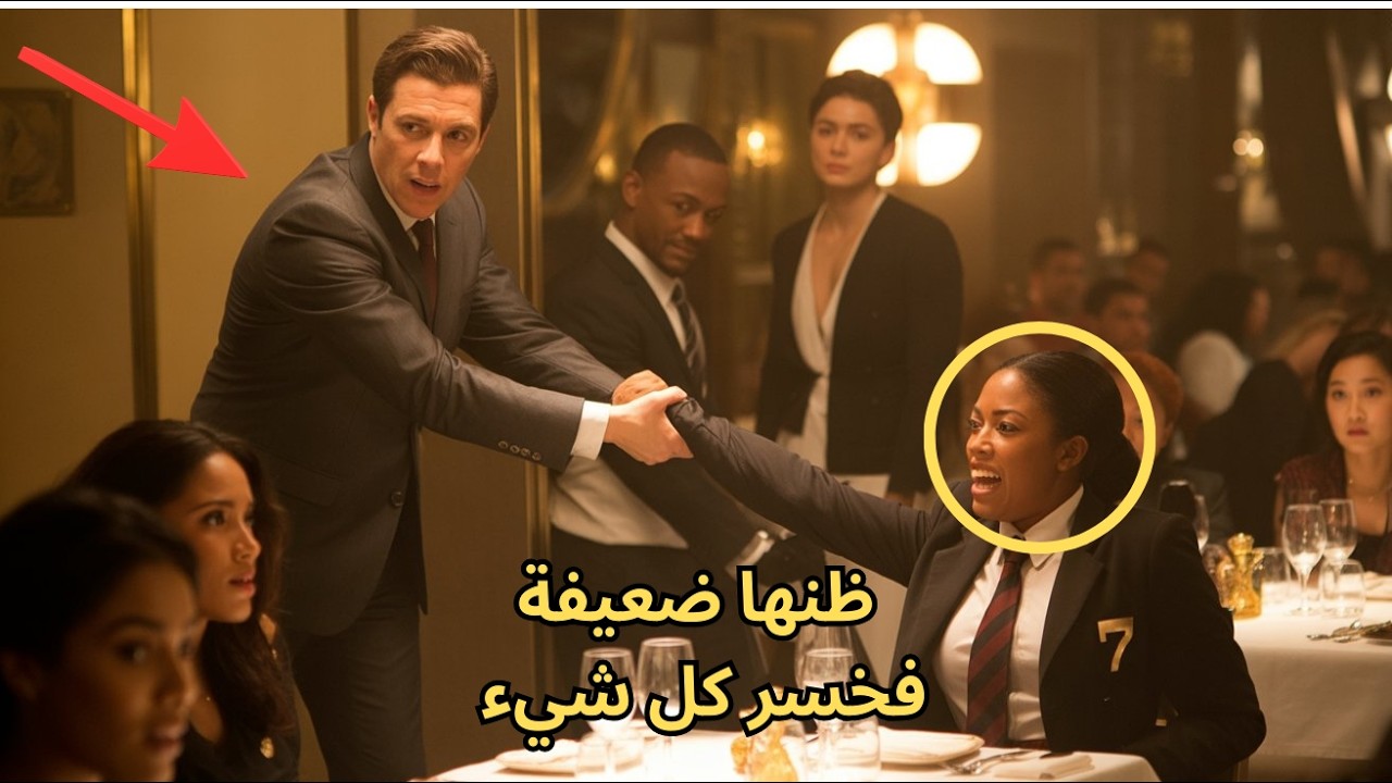 سحب نادلة أمام الجميع لإهانتها… ولم يعلم أن الرجل في الطاولة 7 سيغيّر مصيره بالكامل | قصة مؤثرة