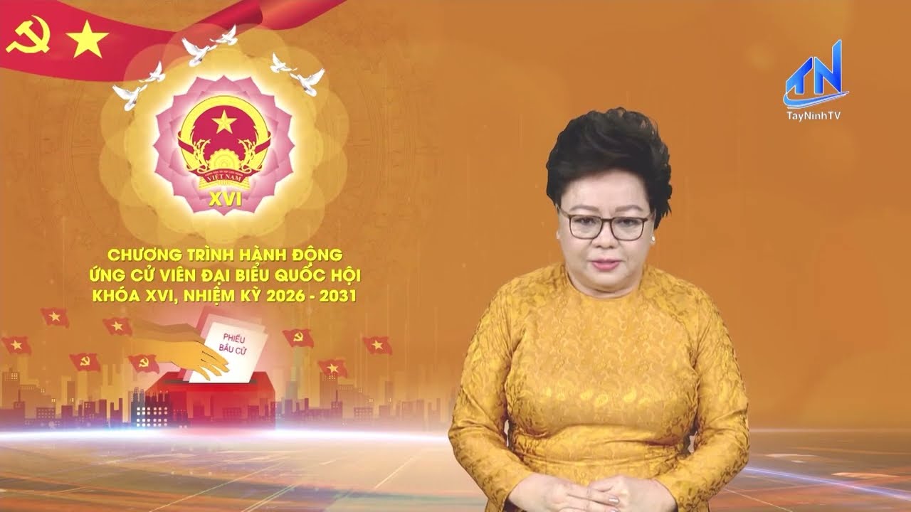 Bà Phạm Thị Ngọc Hà - Ứng cử viên ĐBQH khoá XVI - Đơn vị Bầu cử số 3 | TayNinhTV