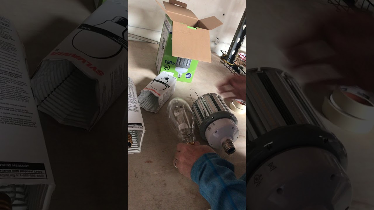 LED Corn 400 Watt Metal Halide Replacement