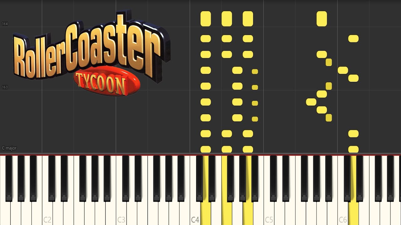 Piano - Merry-Go-Round Music - Roller Coaster Tycoon OST