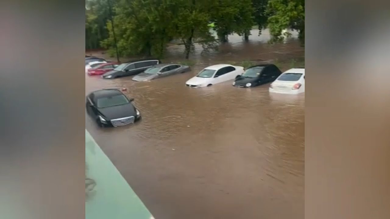 Heavy rain across Raleigh and surrounding areas leads to flooding