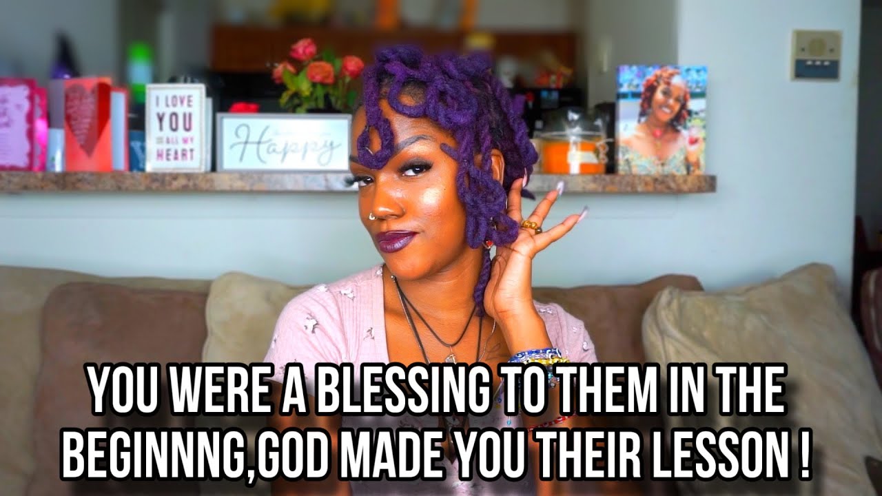 GOD GAVE YOU TO THEM AS A BLESSING ⚖️👩🏽‍⚖️; BUT NOW YOU’RE THEIR LESSON 🤮⚠️