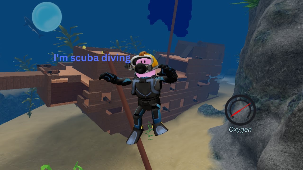 I went scuba Diving in ROBLOX