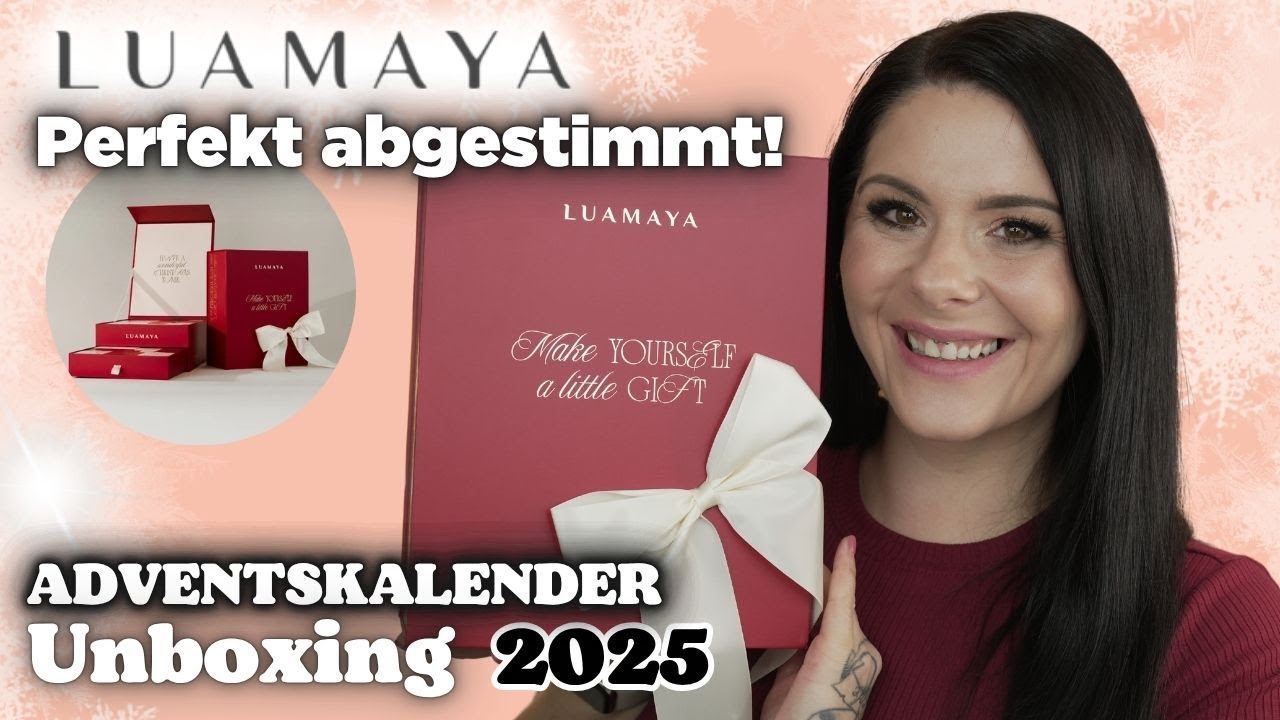LUAMAYA Adventskalender 2025 🎁 | Exklusives Unboxing + 20&euro; Rabatt!