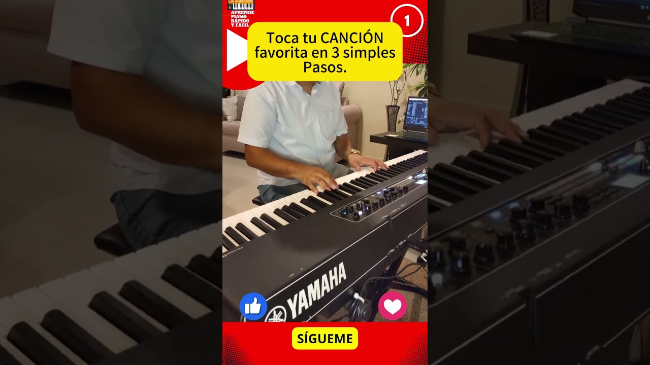 Toca tu CANCI&Oacute;N favorita en 3 simples Pasos.