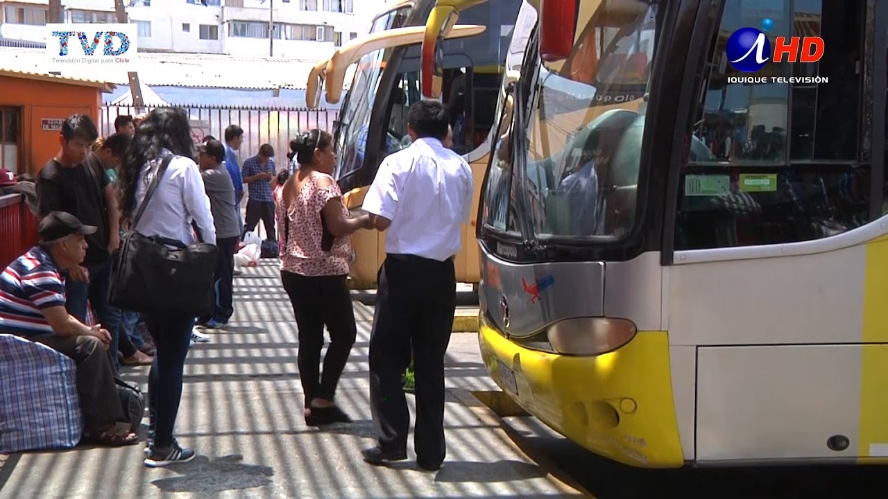 TERMINAL RODOVIARIO: LA MALA IMAGEN DE ENTRADA Y SALIDA DE IQUIQUE (2017.03.01) Iquique TV