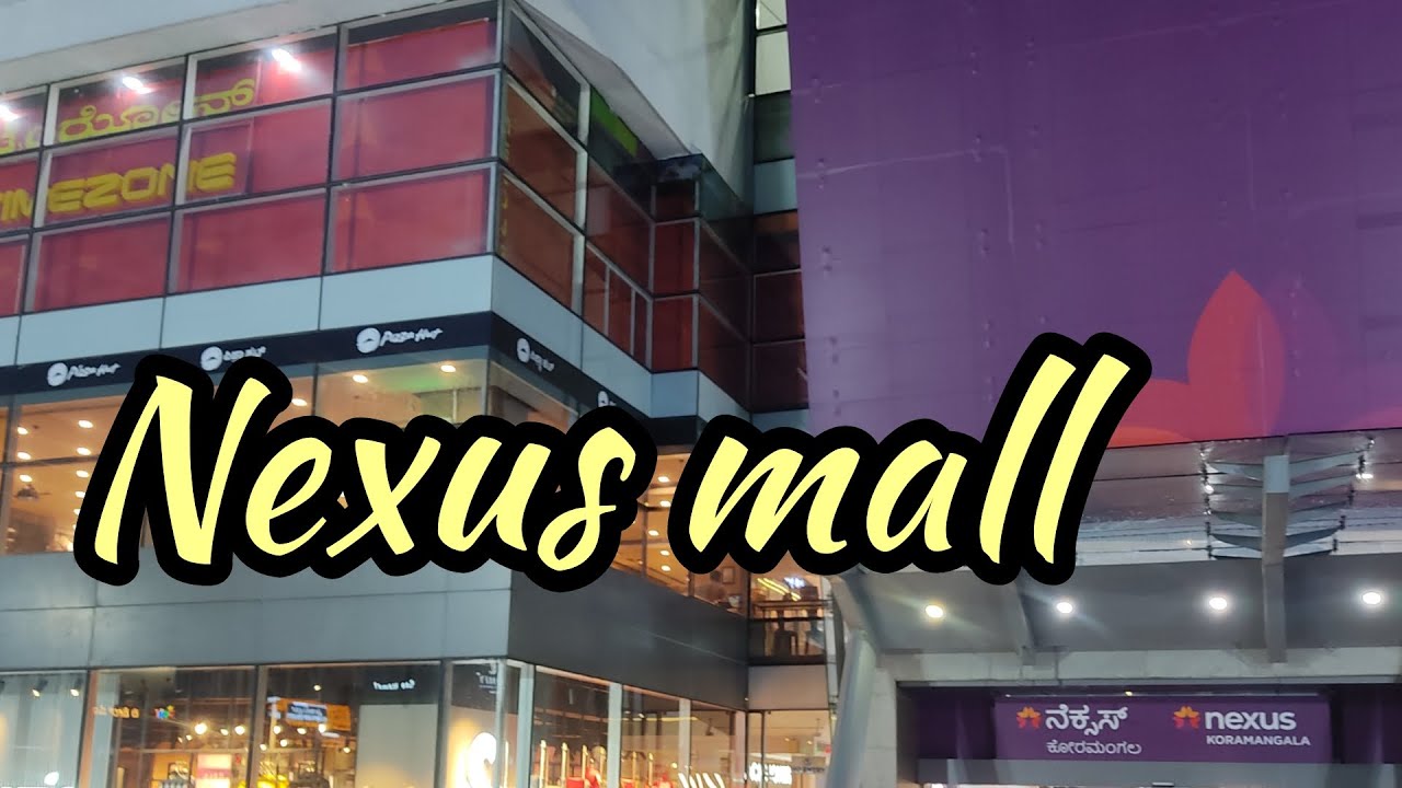 Nexus mall in Koramangala Bangalore #bangaloreshopping#koramangala